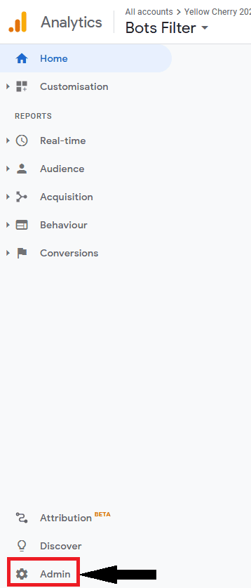 Google Analytics Upgrade Picture