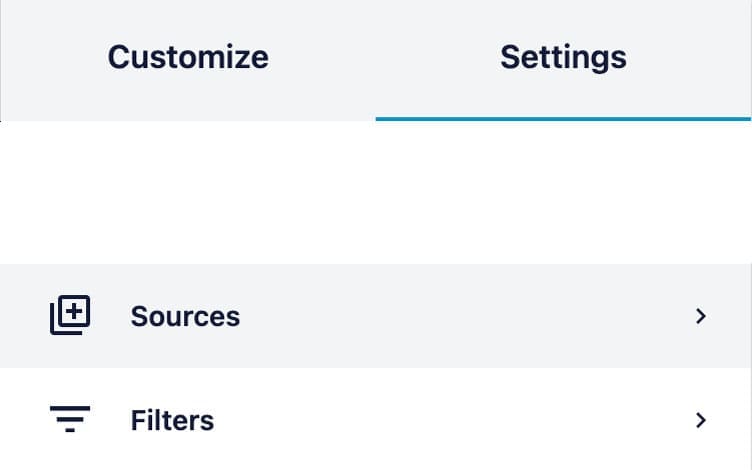 Change Source Change Social Media Feed Source