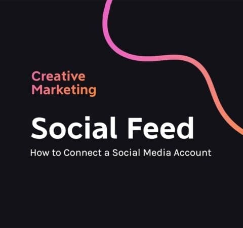 How To Connect A Social Media Account To Your Websites Social Media Feed
