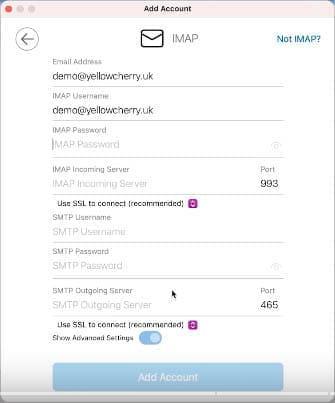OutlookMailTutorial_IMAPandSMTPSettings Outlook Mail Tutorial IMAP and SMTP settings page
