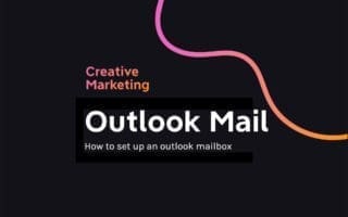 How to set up an Outlook mailbox tutorial